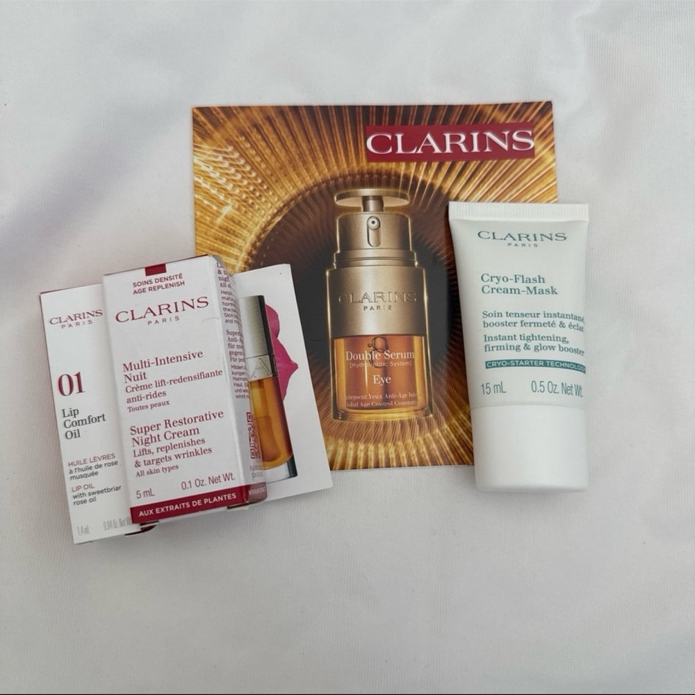 Clarins Skincare Bundle Lot